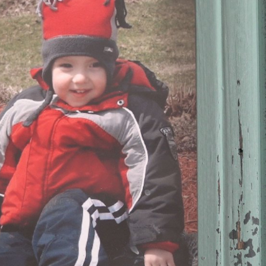 Boy in snow suit