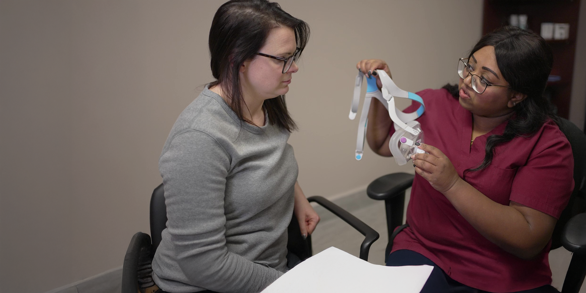 CPAP fitting