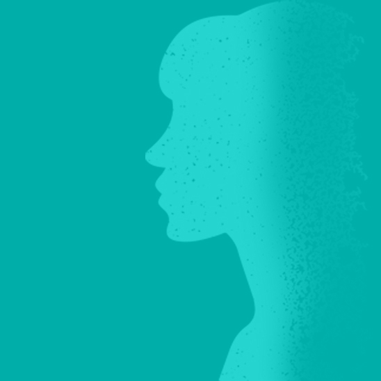 sillouette of girl