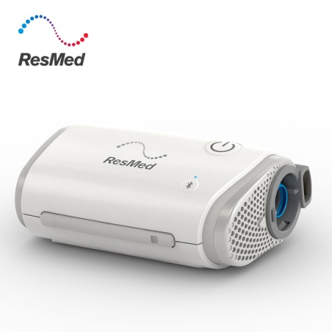 A Resmed Airmini AutoSet CPAP machine for travel