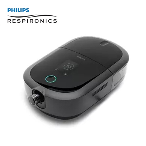 A DreamStation Auto CPAP machine used to automatically adjust pressure throughout the night