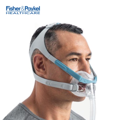 A Fisher & Paykel Evora Full Face CPAP mask designed to allow motion ...