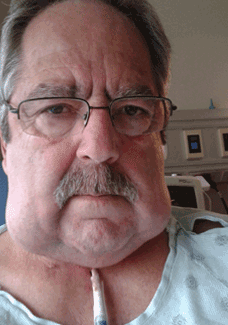 Brian in hospital